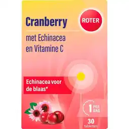 Etos Roter Cranberry Vitamine C Echinacea 30 tabletten aanbieding