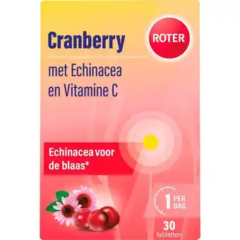 Etos Roter Cranberry Vitamine C Echinacea 30 tabletten aanbieding