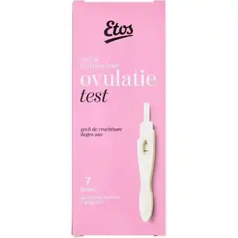 Etos Etos Ovulatietest 7 stuks aanbieding