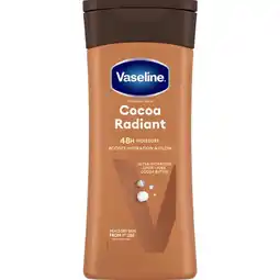 Etos Vaseline Intensive Care Cocoa Radiant Bodylotion 200 ML aanbieding