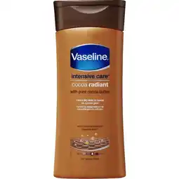 Etos Vaseline Intensive Care Cocoa Radiant Bodylotion 200 ML aanbieding