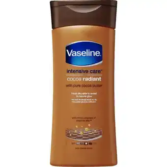 Etos Vaseline Intensive Care Cocoa Radiant Bodylotion 200 ML aanbieding