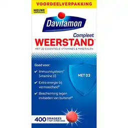 Etos Davitamon Compleet Weerstand Vitamine C & D tabletten aanbieding