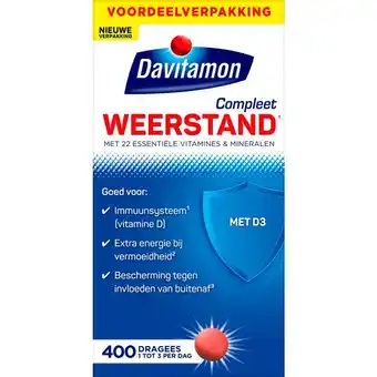 Etos Davitamon Compleet Weerstand Vitamine C & D tabletten aanbieding