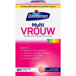 Etos Davitamon Multi Vrouw Tabletten 60 stuks aanbieding