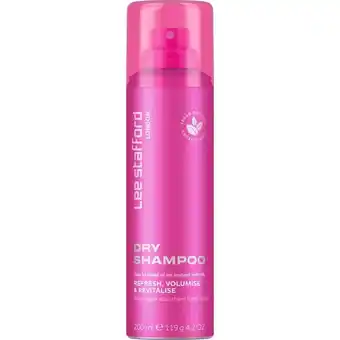 Etos Lee Stafford Dry Shampoo Original 200 ML aanbieding