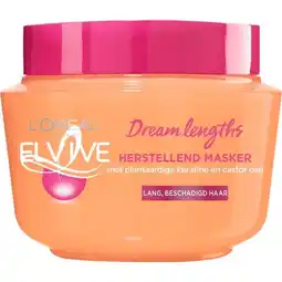 Etos L'Oréal Paris Elvive Dream Lengths Haarmasker 300 ML aanbieding