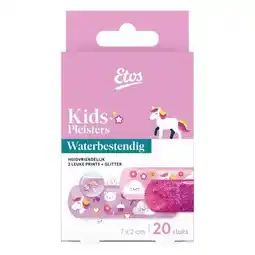 Etos Etos kids pleister unicorn en glitter aanbieding