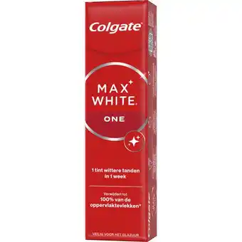 Etos Colgate Max White One Whitening Tandpasta - 75 ML aanbieding