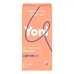 Etos Yoni 100% Biologische Tampons Light aanbieding