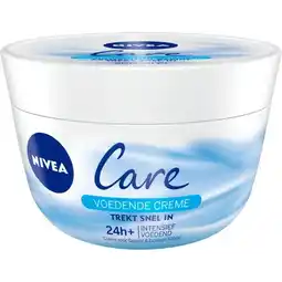 Etos NIVEA Care Voedende Crème 24u Hydratatie 200 ML aanbieding
