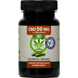 Etos Jacob Hooy CBD Capsules 50 mg 30 stuks aanbieding