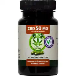 Etos Jacob Hooy CBD Capsules 50 mg 30 stuks aanbieding