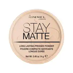 Etos Rimmel London Stay Matte Pressed Poeder 003 Peach Glow 14 g aanbieding