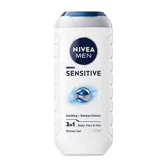 Etos NIVEA MEN Sensitive Douchegel 250 ML aanbieding