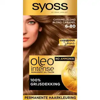 Etos Syoss Oleo Intense 6-80 Caramel Blond/Blond Caramel aanbieding