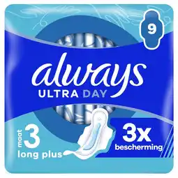 Etos ALWAYS ULTRA PADS WINGS L+ 9 - SP aanbieding