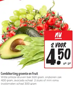 Jumbo Combikorting groente en fruit aanbieding