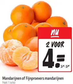 Jumbo Mandarijnen of Fijnproevers mandarijnen aanbieding