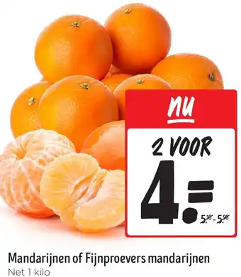 Jumbo Mandarijnen of Fijnproevers mandarijnen aanbieding