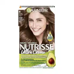 Etos Garnier Nutrisse Crème Permanente Haarverf 6 Natuurlijk Donkerblond aanbieding
