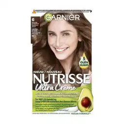 Etos Garnier Nutrisse Crème Permanente Haarverf 6 Natuurlijk Donkerblond aanbieding