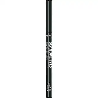 Etos Rimmel London Scandal'Eyes Exaggerate Waterproof Eyeliner 001 Black aanbieding