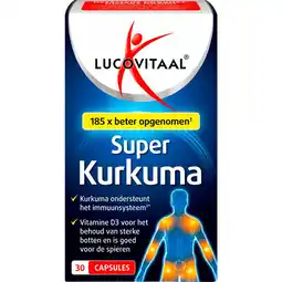 Etos Lucovitaal Super Kurkuma 30 stuks aanbieding