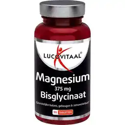 Etos Lucovitaal Magnesium 375MG Bisglycinaat 90 tabletten aanbieding
