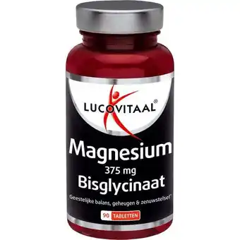 Etos Lucovitaal Magnesium 375MG Bisglycinaat 90 tabletten aanbieding
