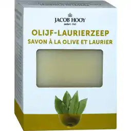 Etos Jacob Hooy Olijf-Laurierzeep aanbieding