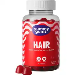 Etos Yummygums Hair Suikervrij 60 stuks aanbieding