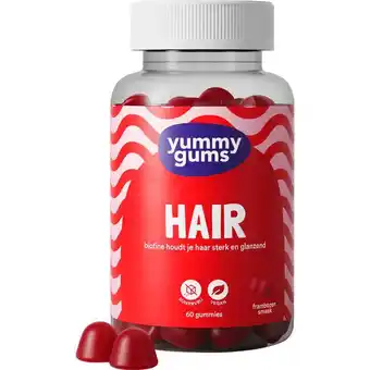Etos Yummygums Hair Suikervrij 60 stuks aanbieding