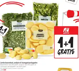 Jumbo Jumbo boerenkool, andijvie of stamppotaardappelen aanbieding