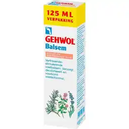 Etos Gehwol Voetbalsem Droge en Gesprongen Huid 125 ML aanbieding