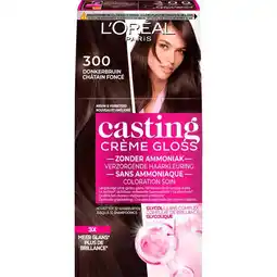 Etos L'Oréal Paris Casting Crème Gloss Haarverf 300 Dark Delight Donkerbruin aanbieding