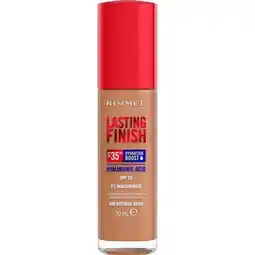 Etos Rimmel Lasting Finish 35Hr Foundation 400 Natural Beige aanbieding