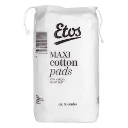 Etos Etos Maxi Wattenschijfjes 50 stuks aanbieding
