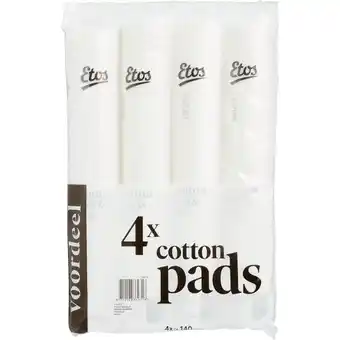 Etos Etos wattenschijfjes 4 x 140 stuks aanbieding