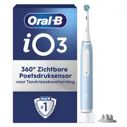 Etos Oral-B iO 3S Blauwe Elektrische Tandenborstel By Braun - 1 stuk aanbieding