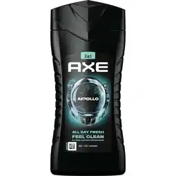 Etos Axe Apollo Douchegel 250 ML aanbieding