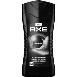 Etos Axe Black 3-in-1 Douchegel 250 ML aanbieding