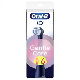 Etos Oral-B iO Gentle Care Opzetborstels Zwart 6 Stuks aanbieding