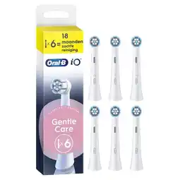 Etos Oral-B iO Gentle Care XXL Wit Opzetborstels - 6 Stuks aanbieding