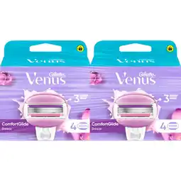 Etos Gillette Venus ComfortGlide Breeze Navulmesjes Duopak 8 Stuks aanbieding
