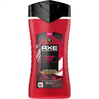 Etos Axe Cherry Fizz Showergel 225 ML aanbieding