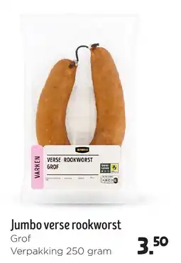 Jumbo Jumbo verse rookworst aanbieding