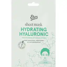 Etos Etos Hydrating Hyaluronic sheet mask aanbieding