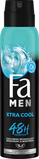Etos Fa Men Extreme Cool Deodorant Spray 150 ML aanbieding