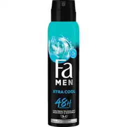 Etos Fa Men Extreme Cool Deodorant Spray 150 ML aanbieding